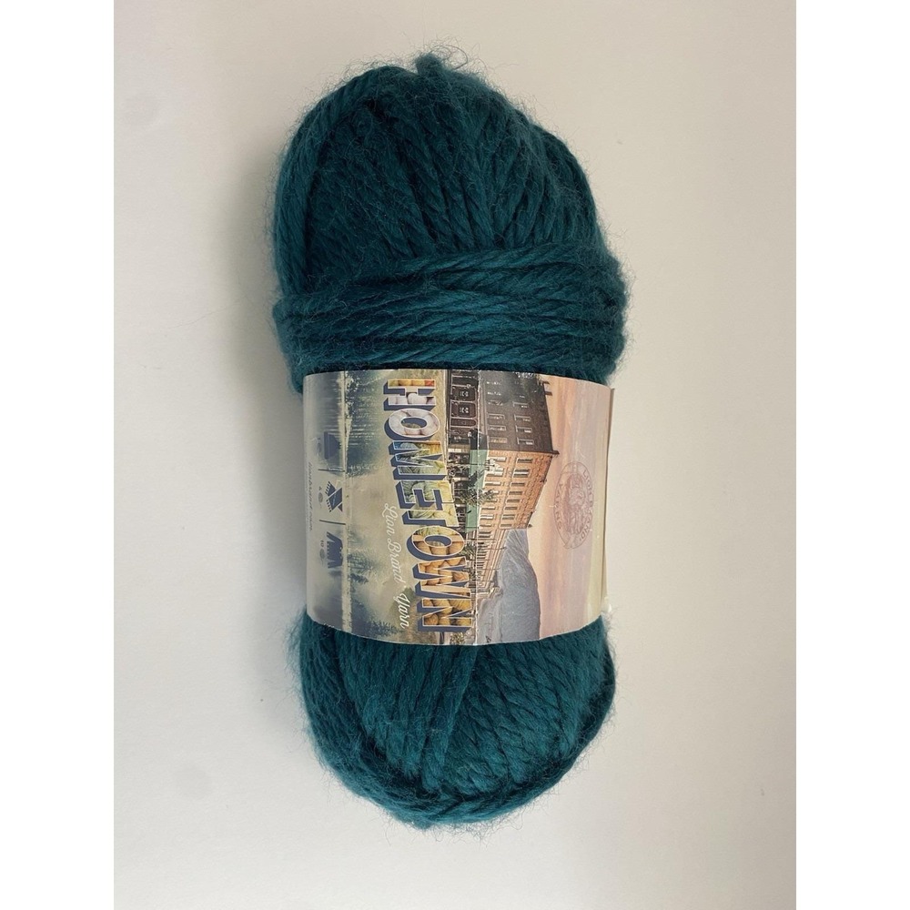 Hometown Lion Brand Yarn "Montpelier Peacock" 81 Yards,‎ New
